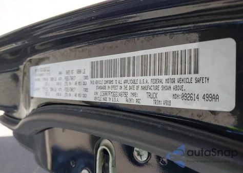 2016 Ram 1500 Tradesman z USA, uszkodzony, nr VIN 1C6RR7FM3GS140792